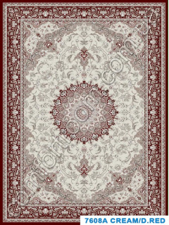 Килим Turkistan 7608A CREAM-red